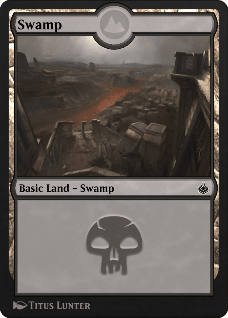 Swamp (AKR-338) - Amonkhet Remastered