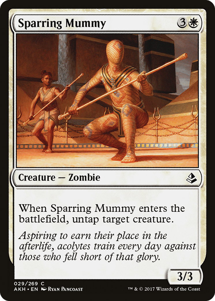 Sparring Mummy [Amonkhet] Foil