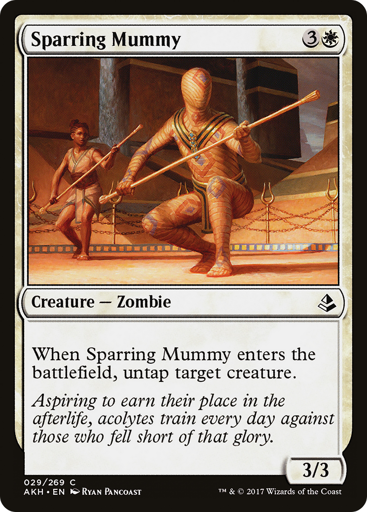 Sparring Mummy [Amonkhet] Foil