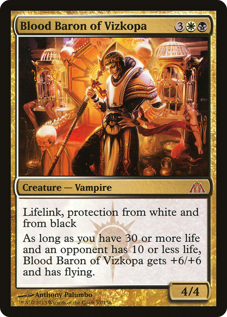 Blood Baron of Vizkopa [Dragon's Maze] Foil