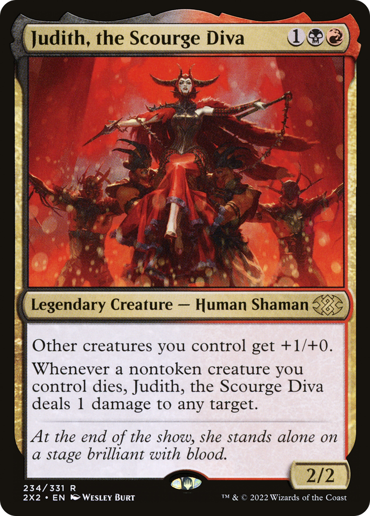 Judith, the Scourge Diva [Double Masters 2022] Foil