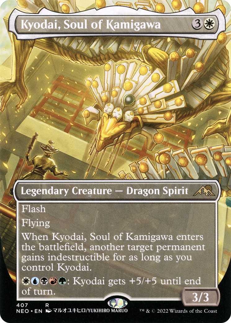 Kyodai, Soul of Kamigawa (Borderless Alternate Art) [Kamigawa: Neon Dynasty] Foil