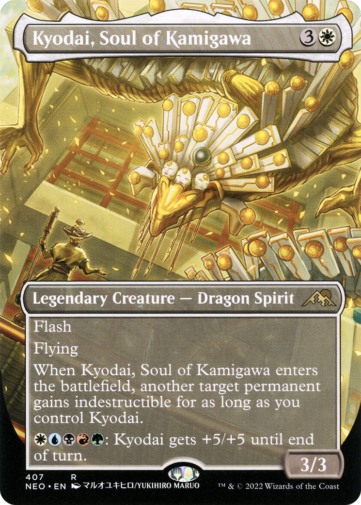 Kyodai, Soul of Kamigawa (Borderless Alternate Art) [Kamigawa: Neon Dynasty] Foil