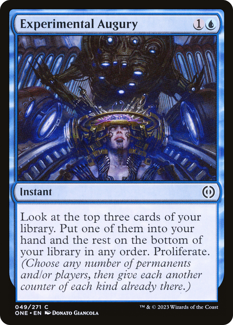 Experimental Augury [Phyrexia: All Will Be One] Foil