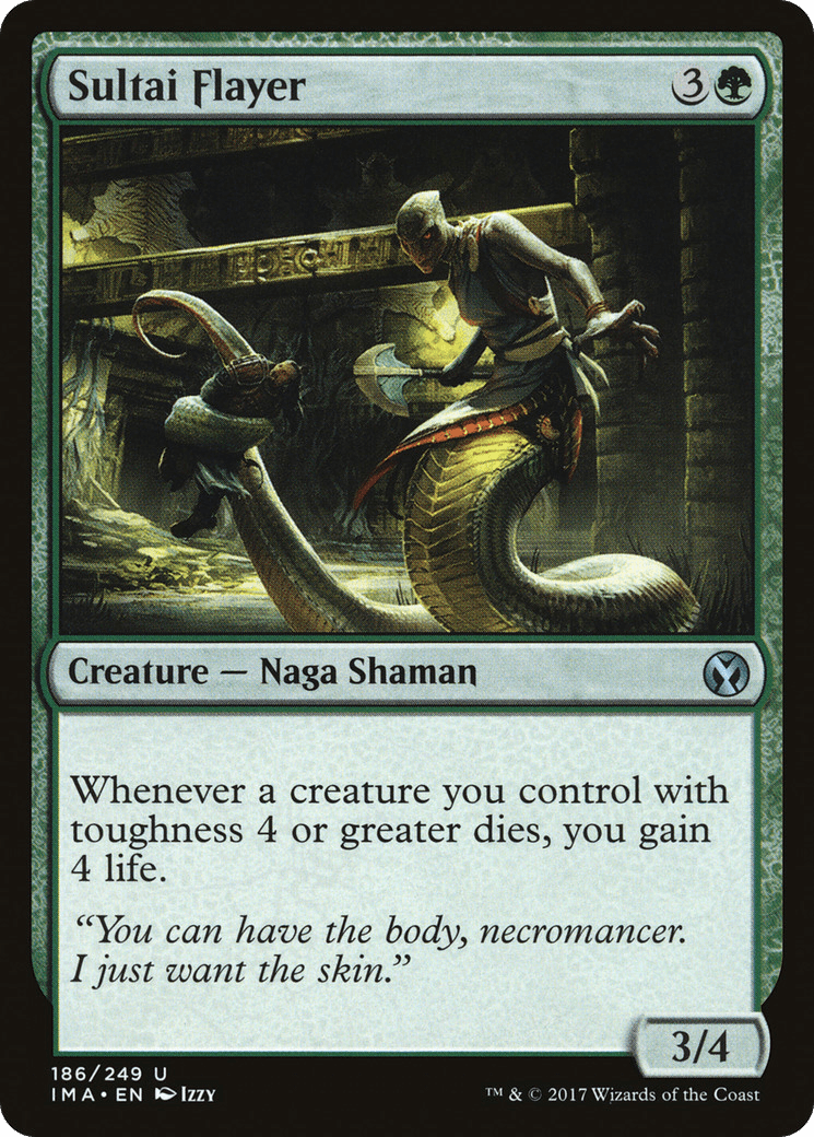 Sultai Flayer [Iconic Masters] Foil