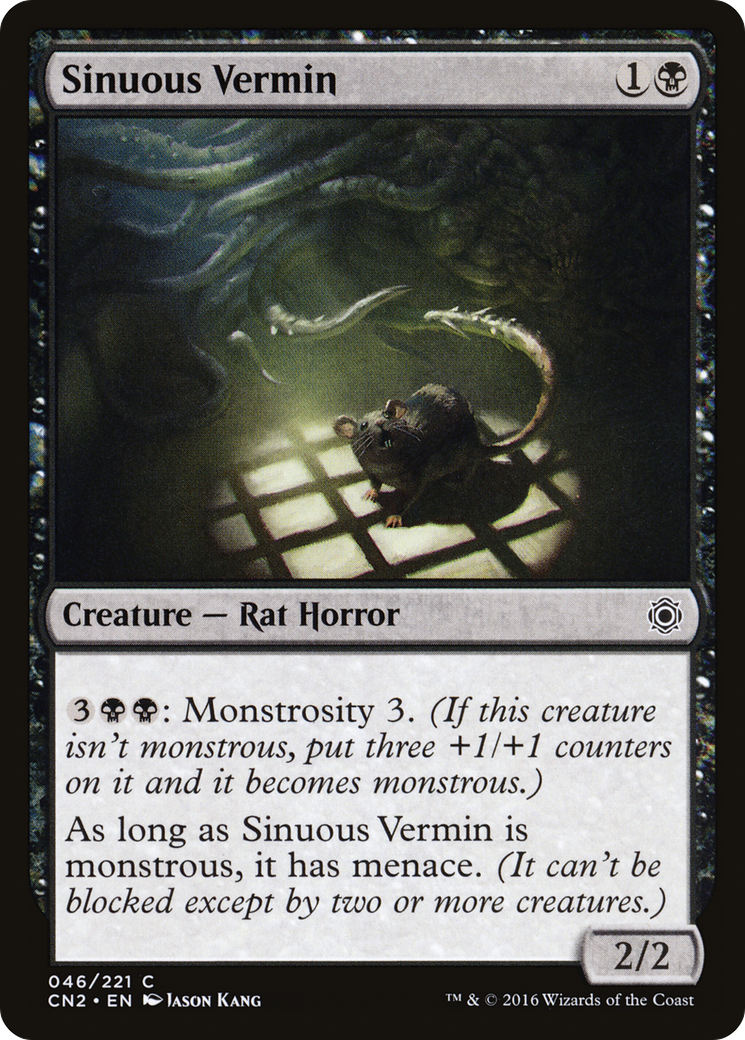 Sinuous Vermin [Conspiracy: Take the Crown] Foil
