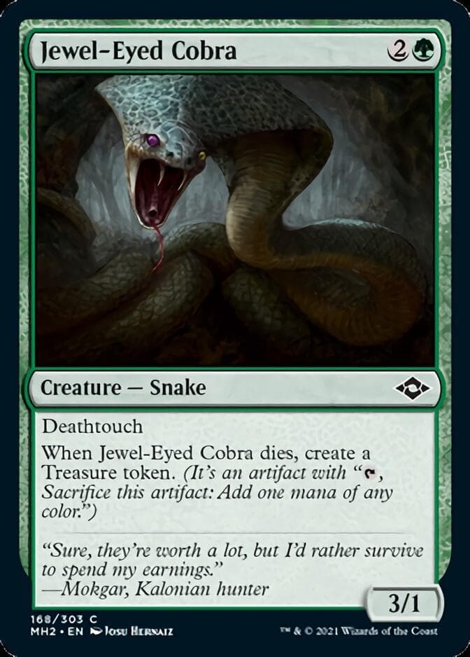 Jewel-Eyed Cobra [Modern Horizons 2] Foil