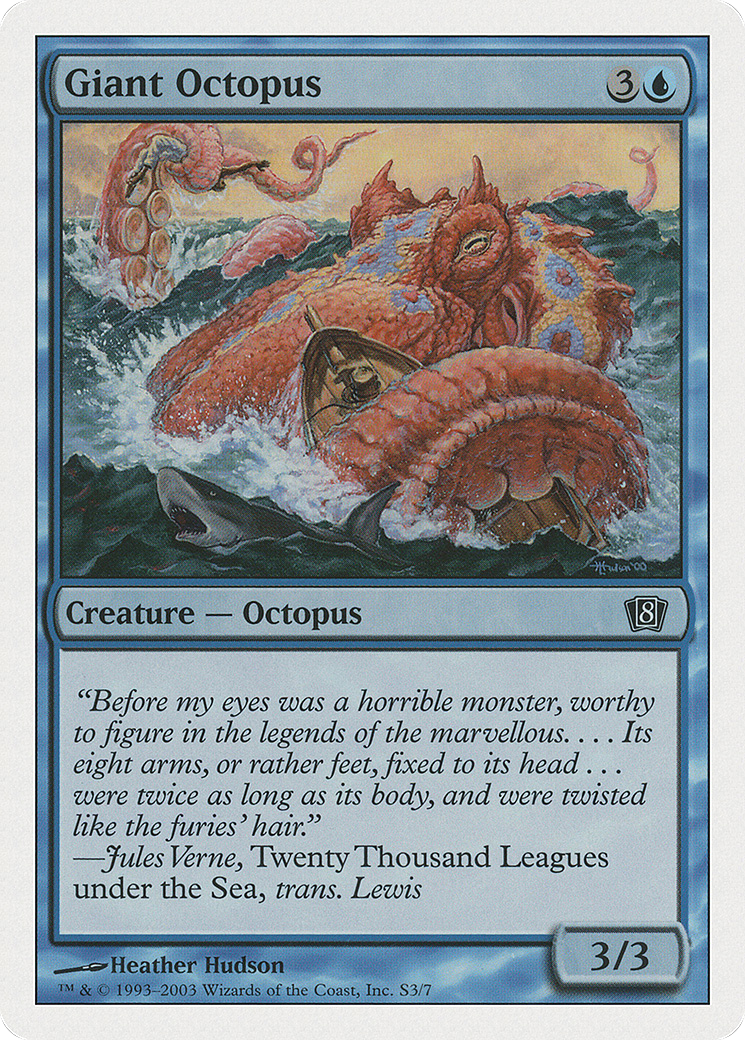 Giant Octopus [Eighth Edition] Foil