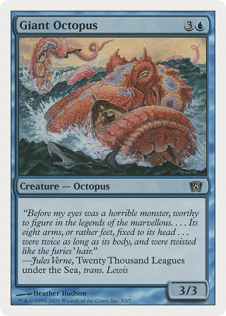 Giant Octopus [Eighth Edition] Foil