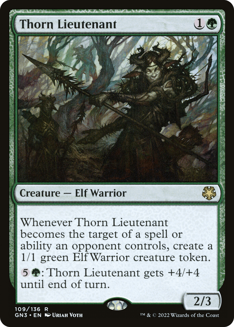Thorn Lieutenant [Game Night: Free-for-All]