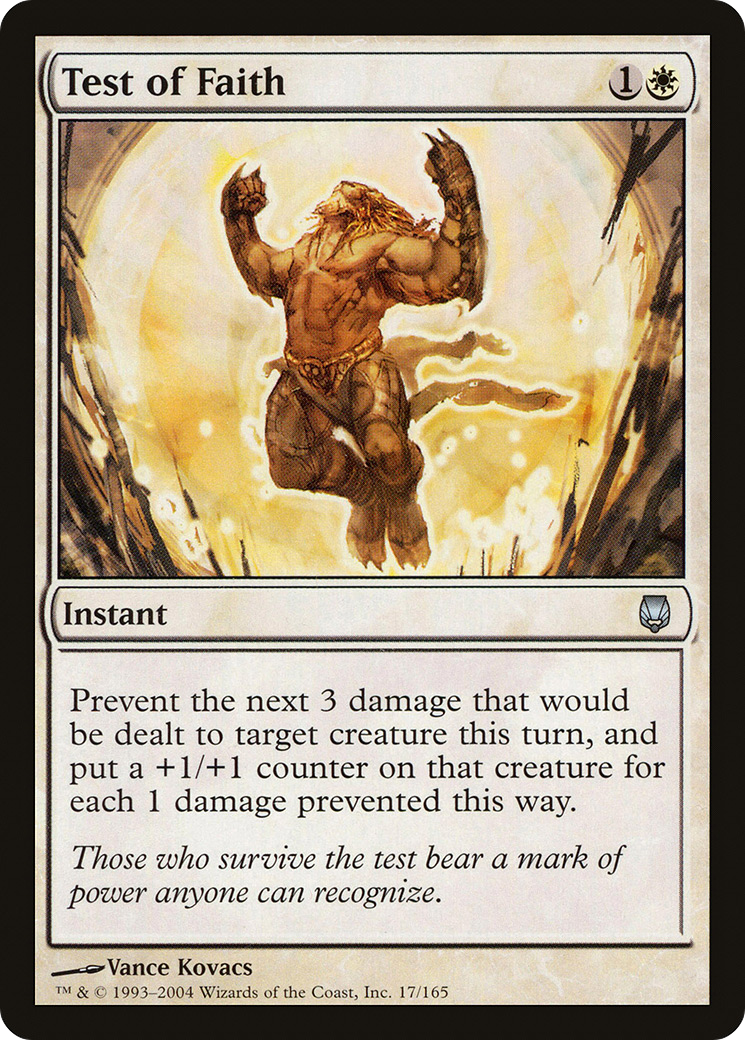 Test of Faith [Darksteel] Foil