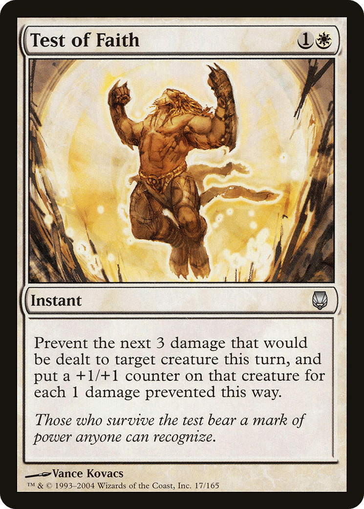 Test of Faith [Darksteel] Foil