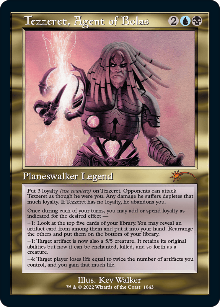 Tezzeret, Agent of Bolas (Retro) [Secret Lair Drop Series] Foil