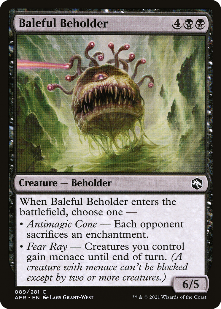 Baleful Beholder [Dungeons & Dragons: Adventures in the Forgotten Realms]