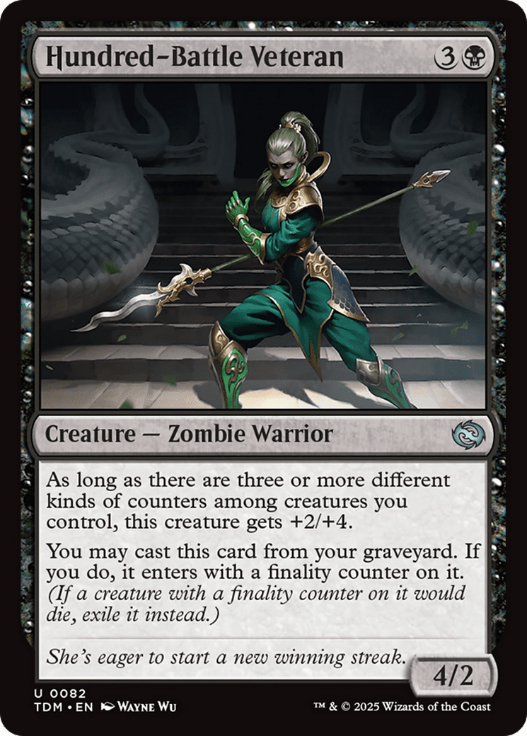 Hundred-Battle Veteran (082) [Tarkir: Dragonstorm]