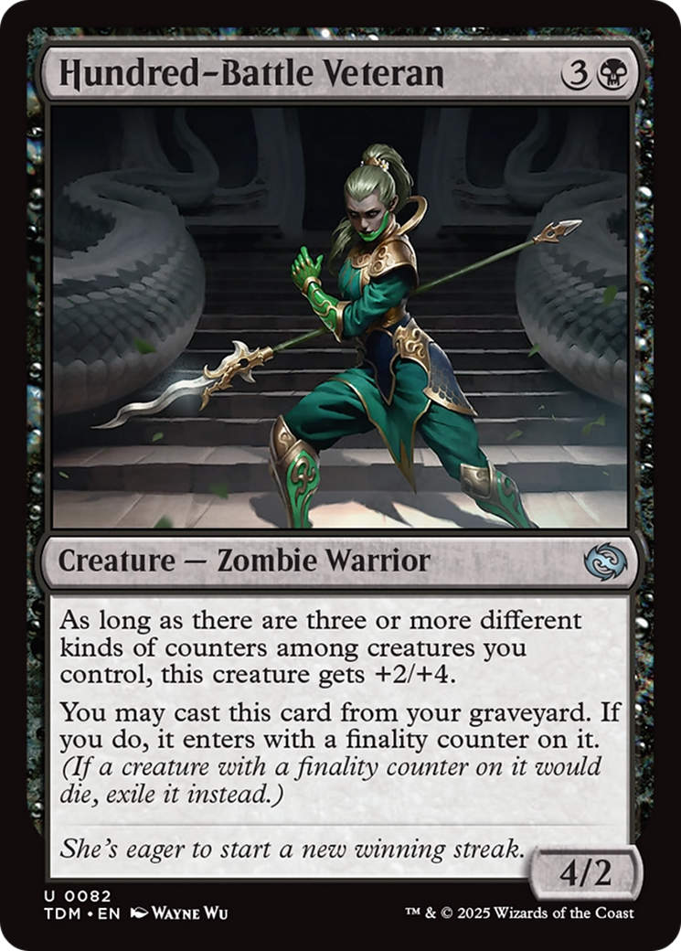 Hundred-Battle Veteran (082) [Tarkir: Dragonstorm]