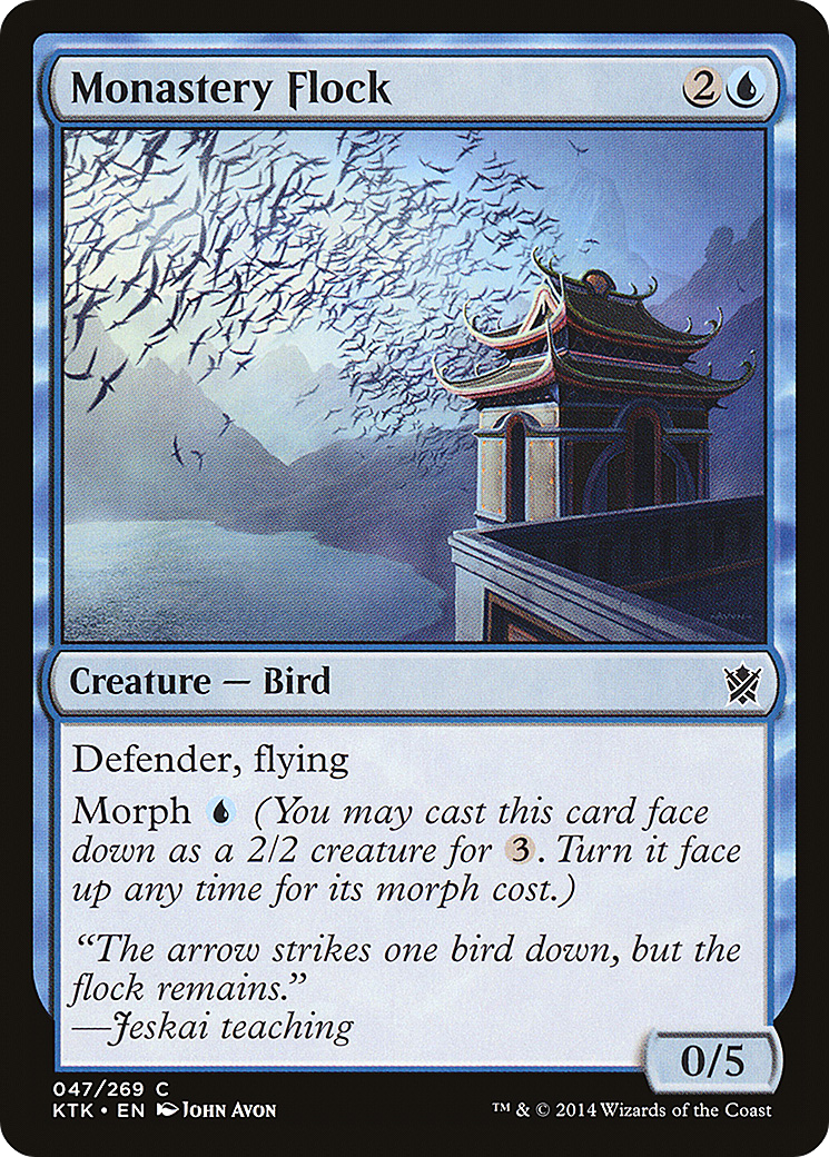 Monastery Flock [Khans of Tarkir] Foil