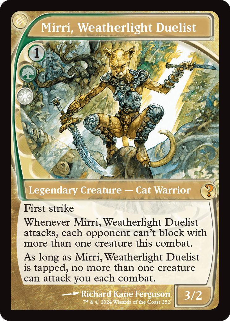 Mirri, Weatherlight Duelist (Future Sight) [Mystery Booster 2]