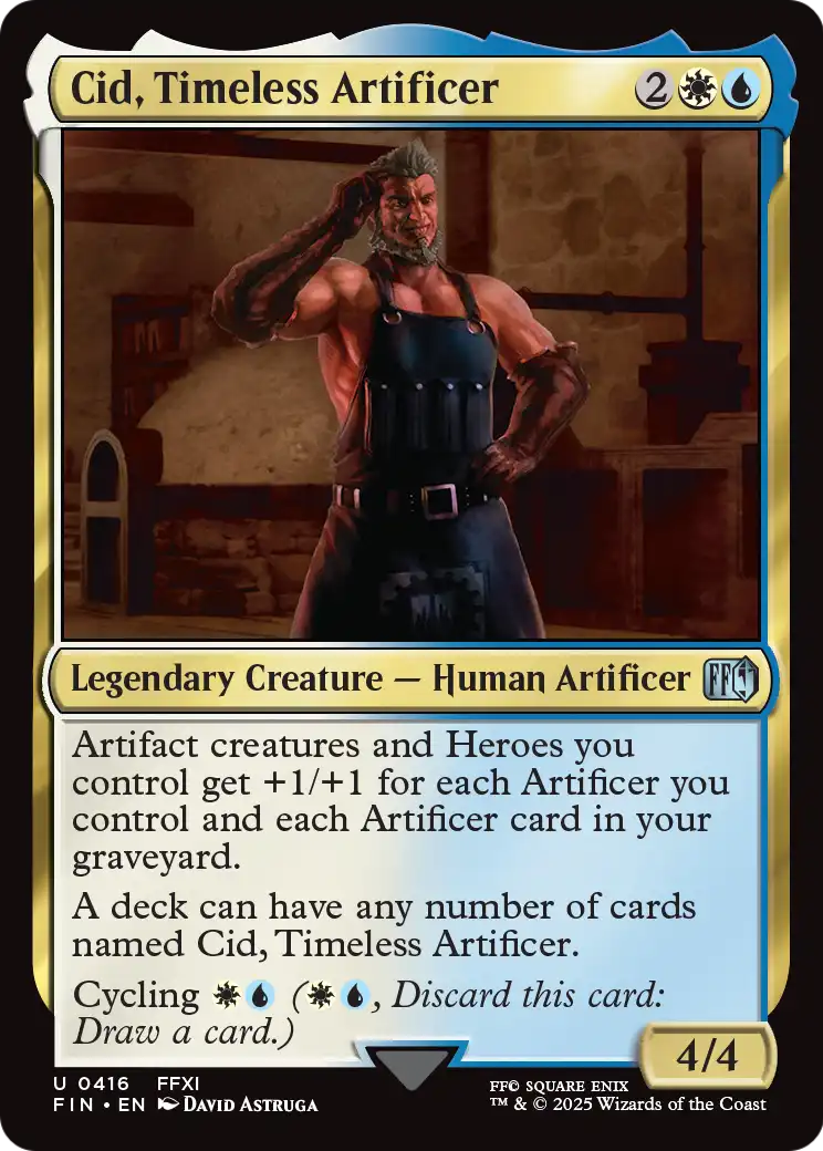 Cid, Timeless Artificer (0416) (416) [FINAL FANTASY]