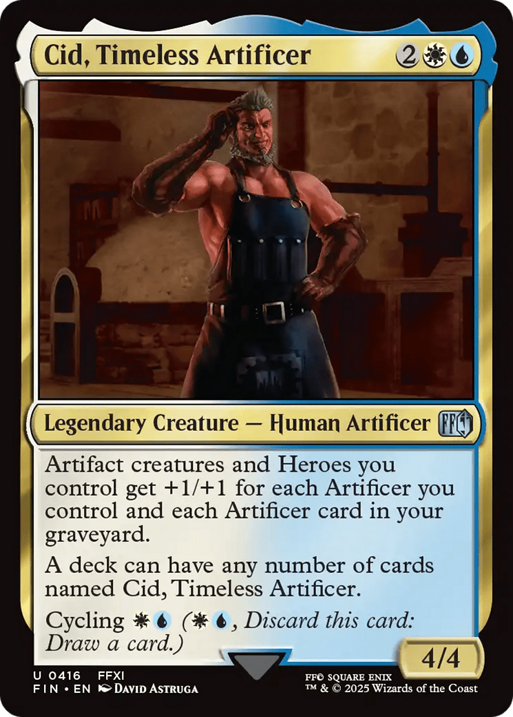 Cid, Timeless Artificer (0416) (416) [FINAL FANTASY]