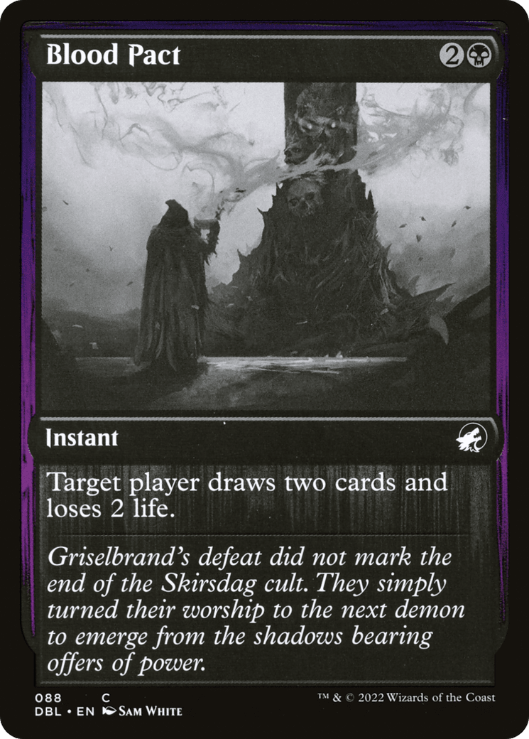 Blood Pact [Innistrad: Double Feature] Foil
