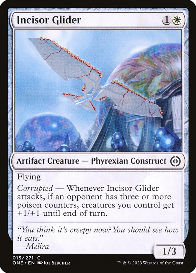 Incisor Glider 15/271 (Phyrexia: All Will Be One) 