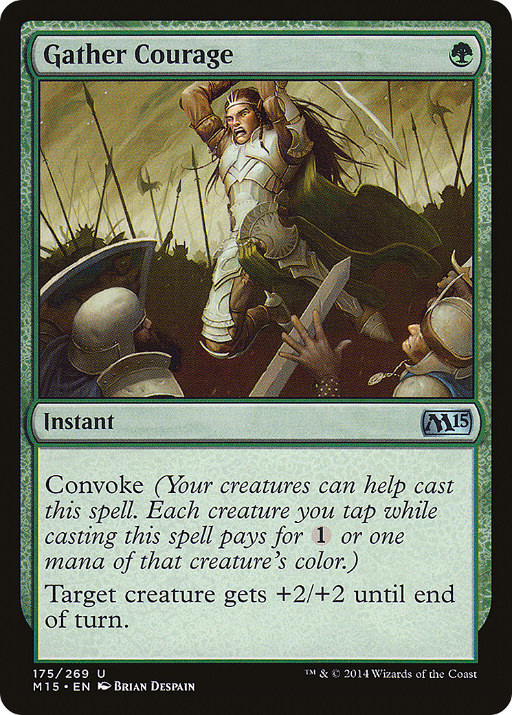 Gather Courage [Magic 2015] Foil