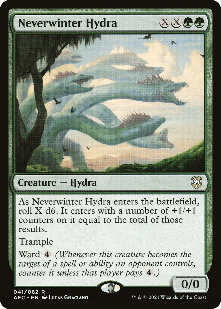 Neverwinter Hydra [Dungeons & Dragons: Adventures in the Forgotten Realms Commander]