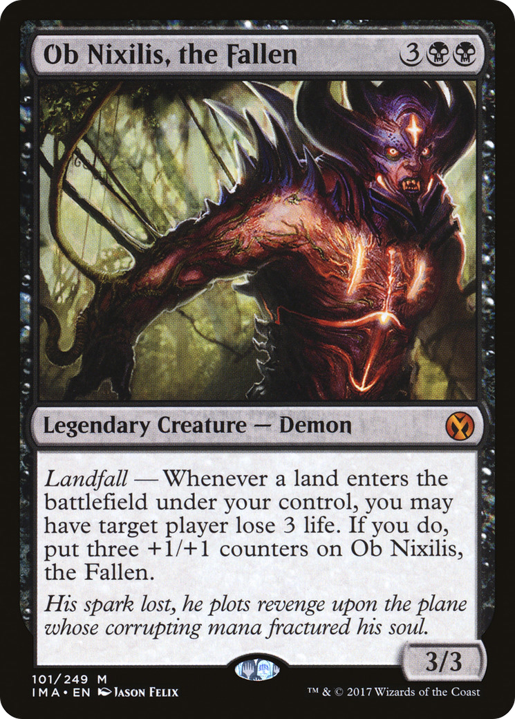 Ob Nixilis, the Fallen [Iconic Masters] Foil