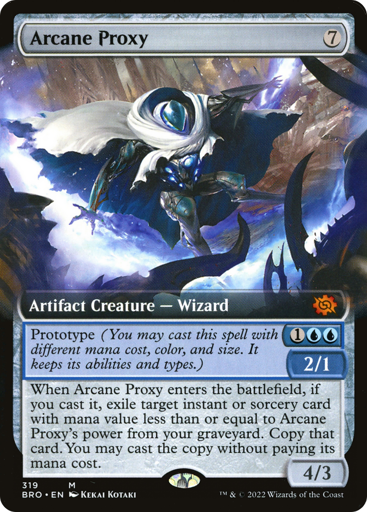Arcane Proxy (Extended Art) [The Brothers' War] Foil