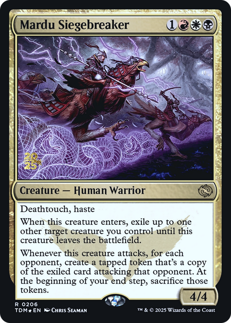 Mardu Siegebreaker (206) [Prerelease Cards]