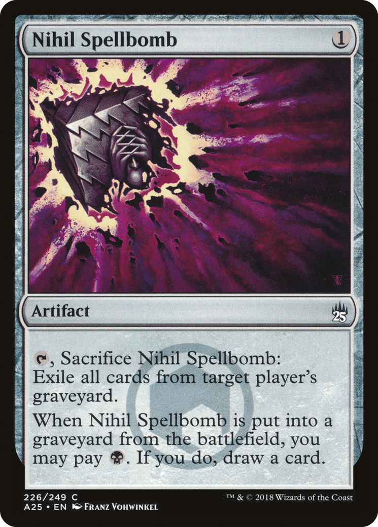Nihil Spellbomb [Masters 25] Foil