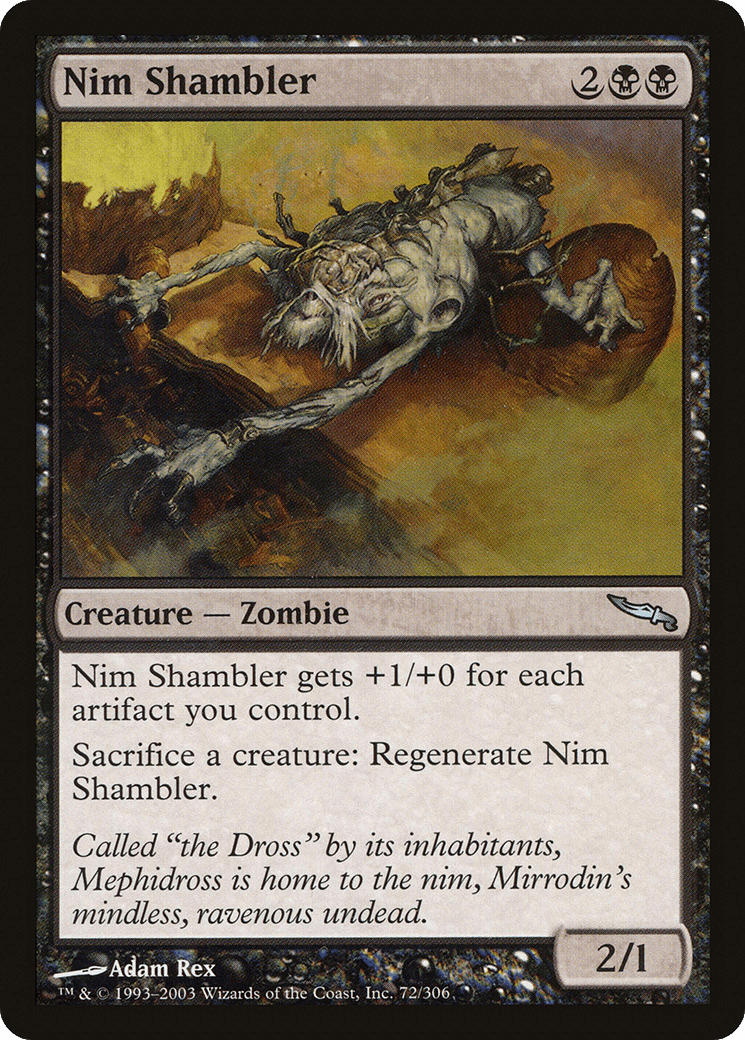 Nim Shambler [Mirrodin] Foil