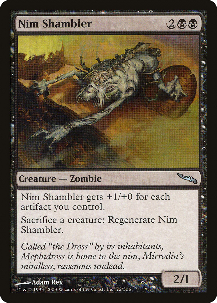 Nim Shambler [Mirrodin] Foil