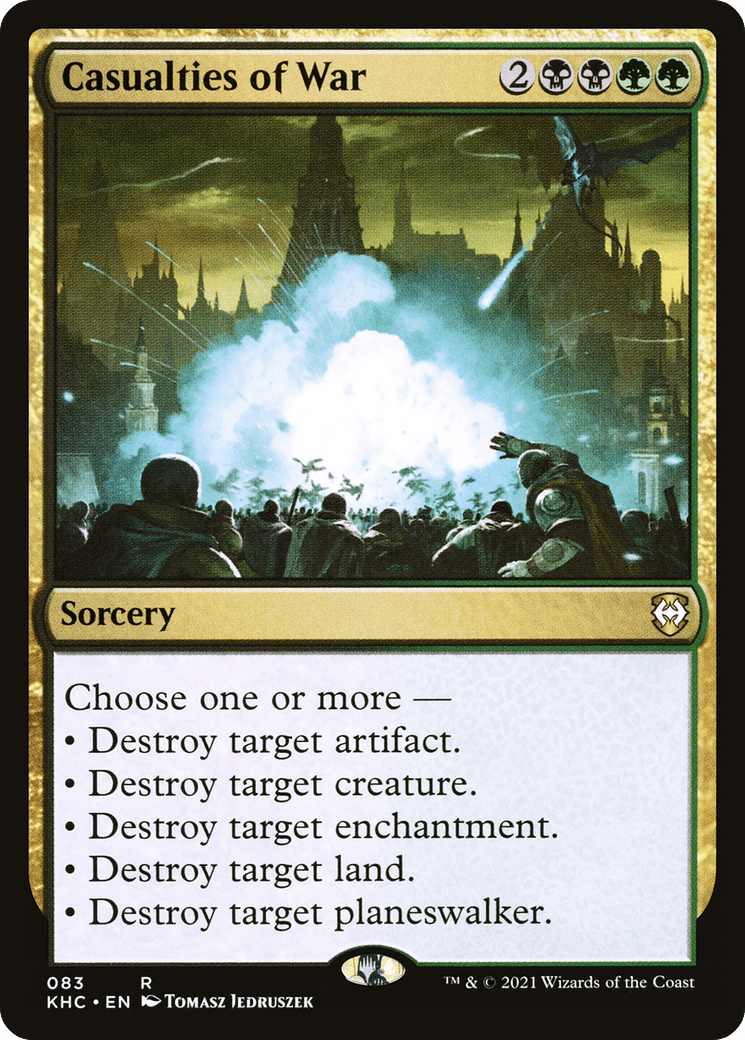 Casualties of War [Kaldheim Commander]