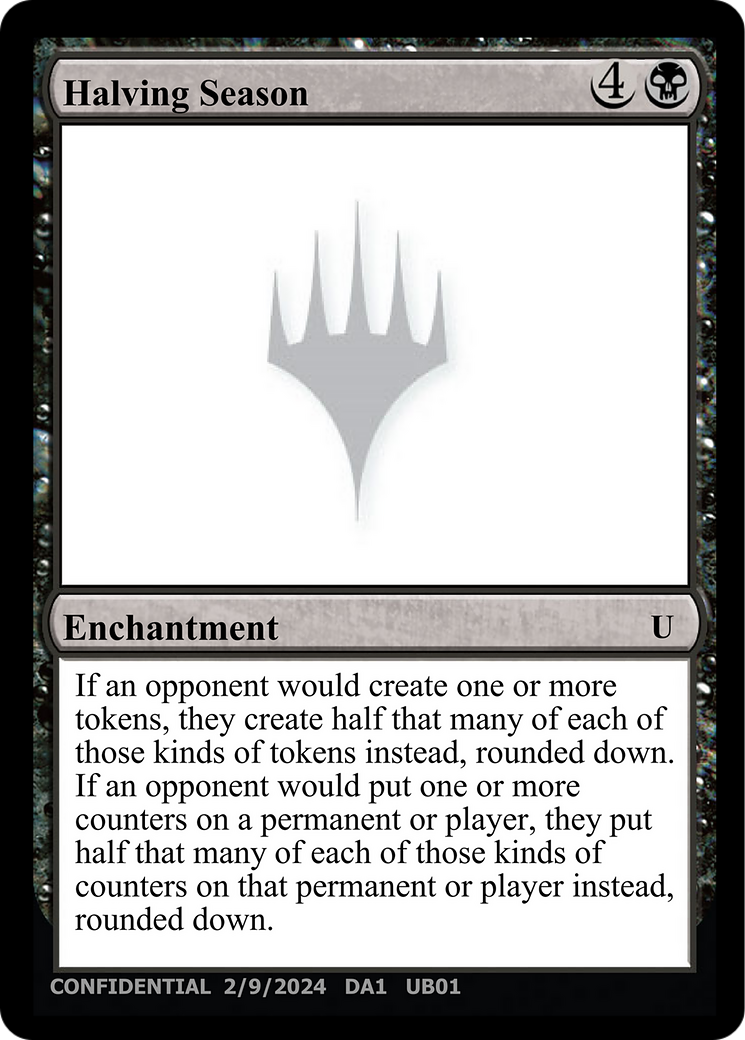 Halving Season (DA1-0UB) - Unknown Event