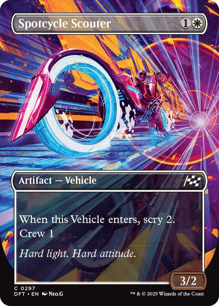 Spotcycle Scouter 297 (Aetherdrift)  - Borderless