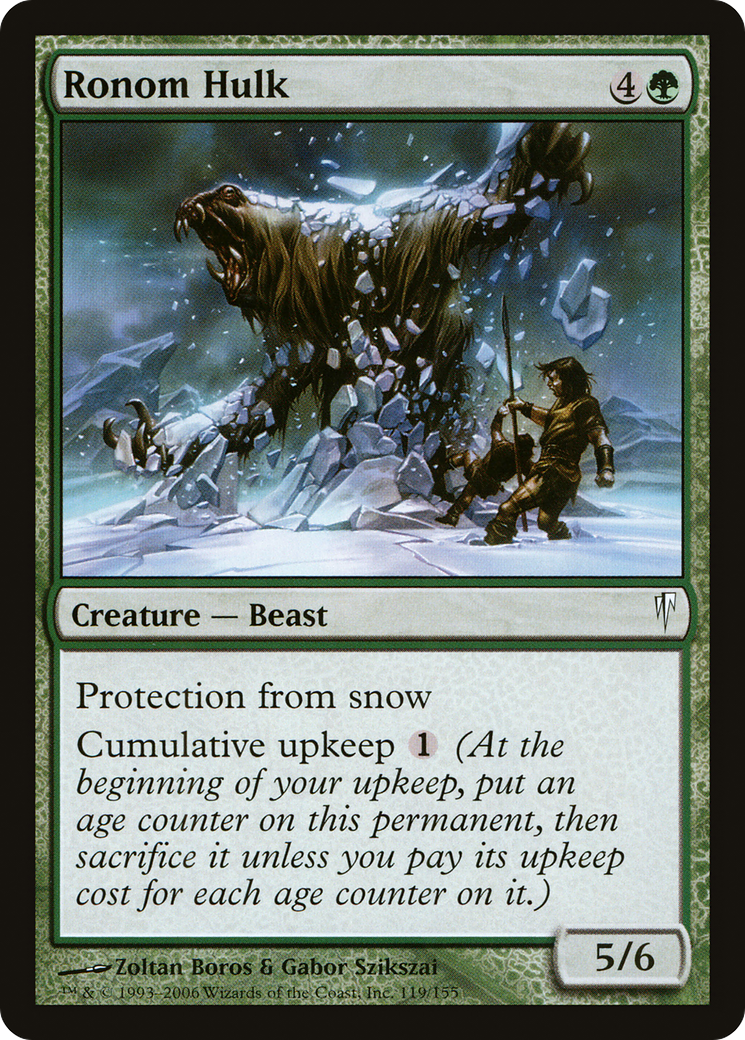 Ronom Hulk [Coldsnap] Foil