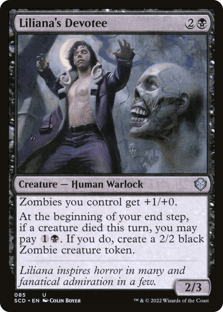 Liliana's Devotee [Starter Commander Decks]
