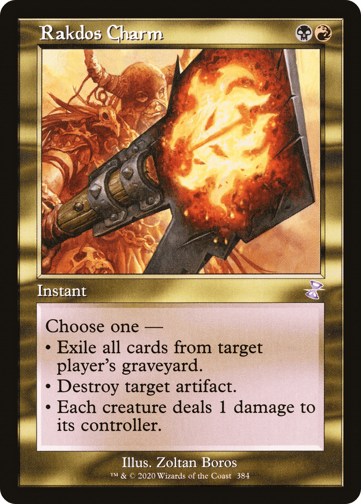 Rakdos Charm (Timeshifted) [Time Spiral Remastered] Foil