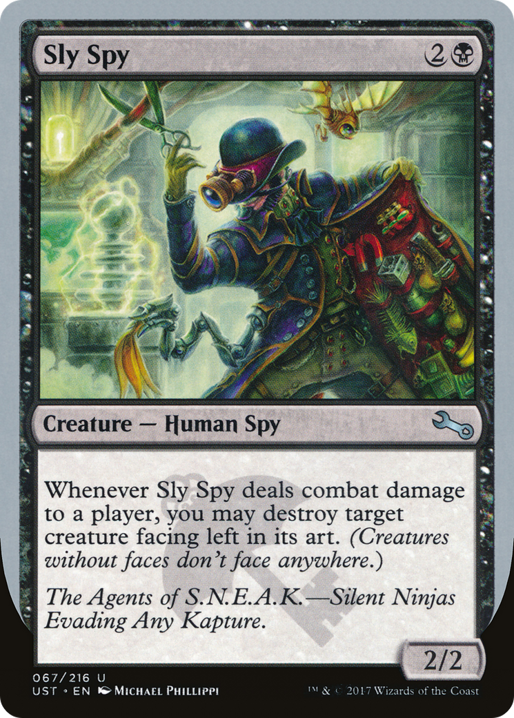 Sly Spy ("Silent Ninjas Evading Any Kapture") [Unstable] Foil
