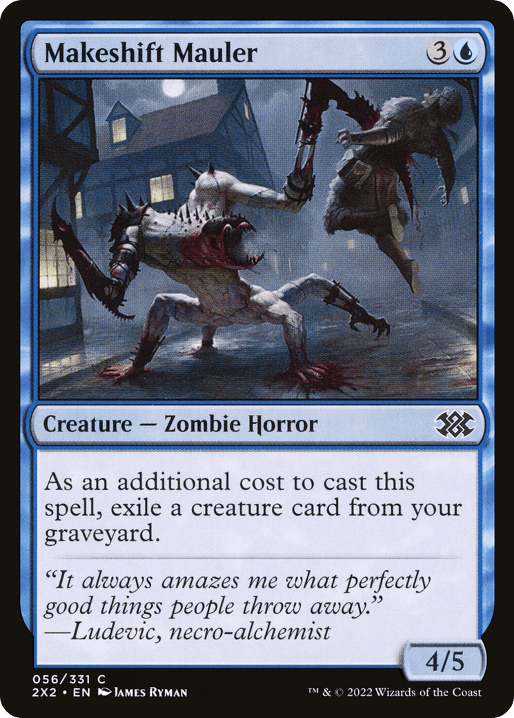 Makeshift Mauler [Double Masters 2022] Foil