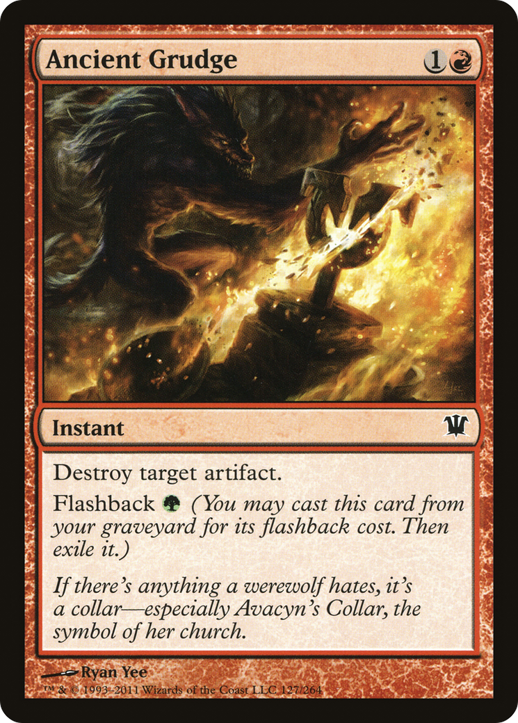 Ancient Grudge [Innistrad] Foil