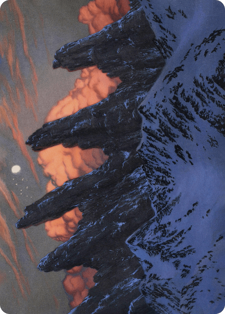 Mountain // Mountain (AAFR-059) - Adventures in the Forgotten Realms Art Series (Borderless)