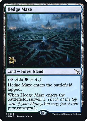 Hedge Maze [Murders at Karlov Manor Prerelease Promos]