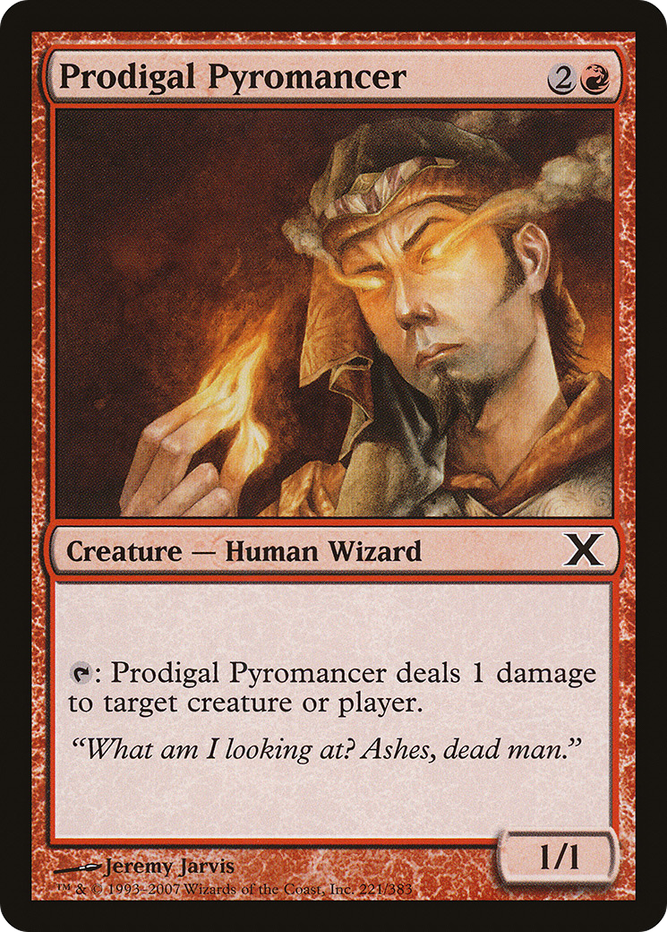 Prodigal Pyromancer [Tenth Edition] Foil