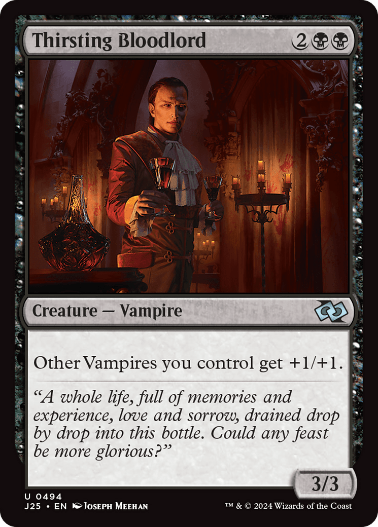 Thirsting Bloodlord (J25-494) - Foundations Jumpstart