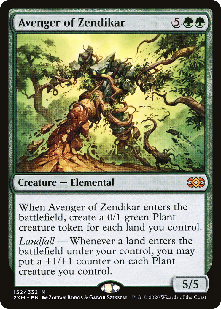 Avenger of Zendikar [Double Masters] Foil