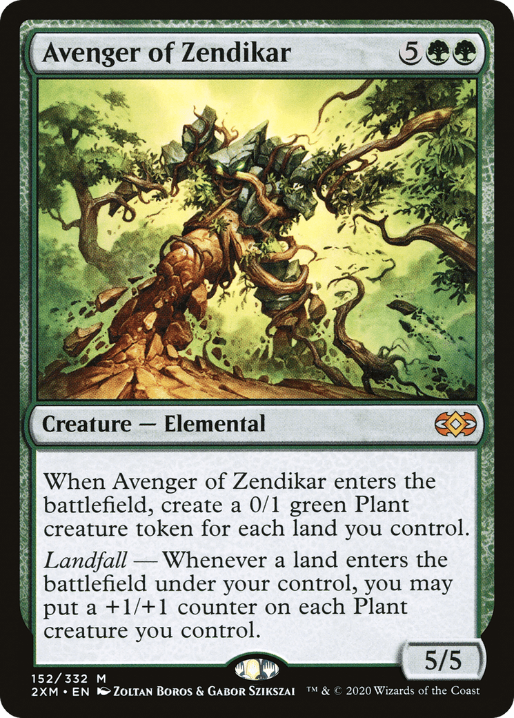 Avenger of Zendikar [Double Masters] Foil