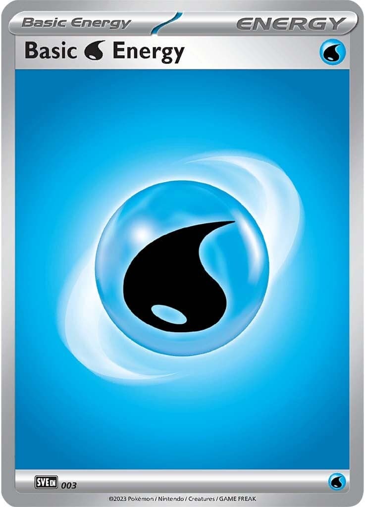 Basic Water Energy 003- SVE Scarlet & Violet Energies